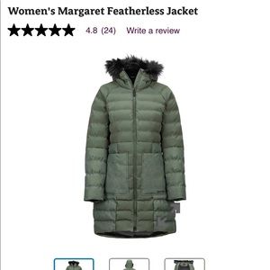NWT XL MARMOT FEATHERLESS JACKET 🧥